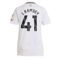 Maglia Calcio Aston Villa Jacob Ramsey #41 Seconda Divisa Donna 2024-25 Manica Corta